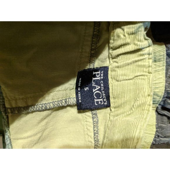 Children's Place Tiered Green Skirt Size 5 Adjustable Waist Girls - Picture 4 of 5